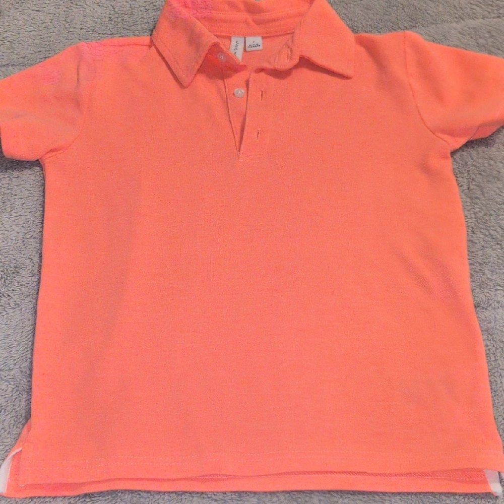Kids Polo Shirt - Coral